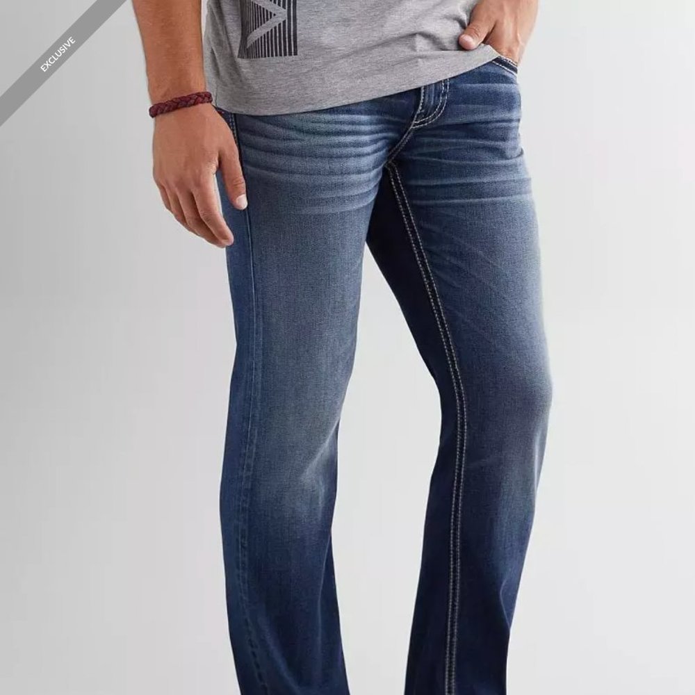 BKE Aiden Slim Bootcut 28S Mens Jeans